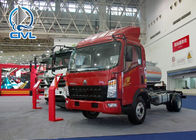 ZZ1047F3315E145 HOWO 4x2 کامیون تخت برای حمل و نقل ماشین آلات