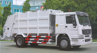 لاستیک جدید Sinotruk 266HP Garbage Compactor Truck Euro II 10 با بالابر قلاب بازوی هیدرولیک