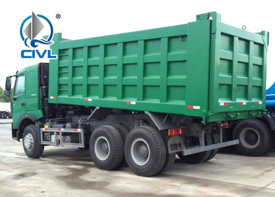 A7 6x4 کامیون کمپرسی سنگین با ظرفیت 25000 کیلوگرم نوع موتور استاندارد یورو 2