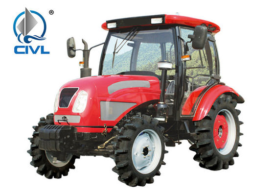 Red SHMC1000 / 100HP / 2300r / min Farmer Tractor تراکتورهای سبک جدید 4WD تراکتور مزرعه ارزان برای فروش